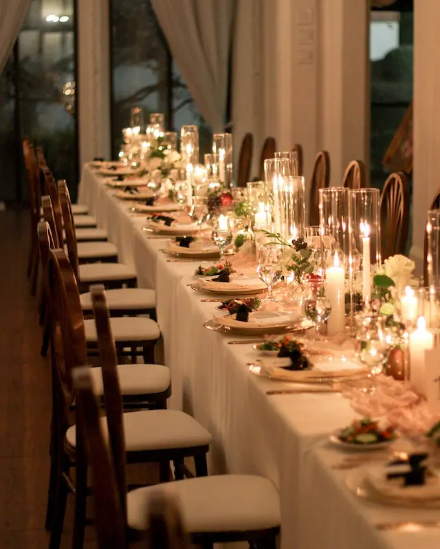 image of wedding table